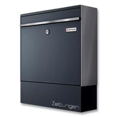 Ajalehesahtliga postkast | RAL7016 antratsiithall | BK212-RE-ZF